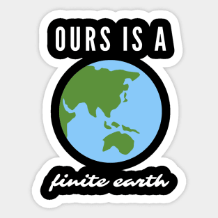 Save the planet Sticker